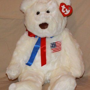 TY Beanie Buddy LIBEARTY LARGE TY BUDDY BUDDIES MINT TAGS 21" RARE